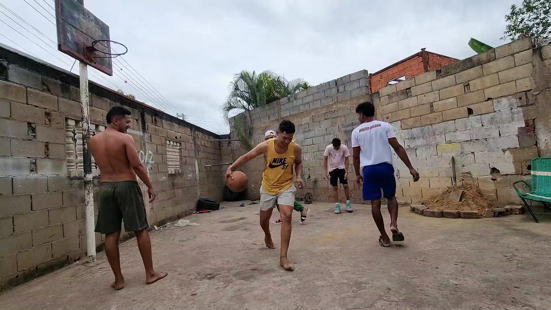 my current sex slaves playing basketball