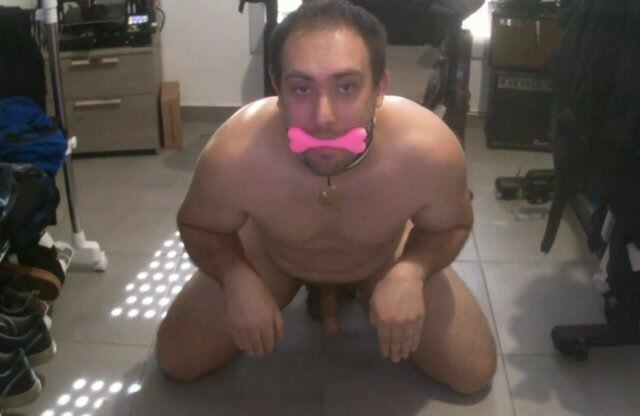 How to make a guy into a obedient little  Pup