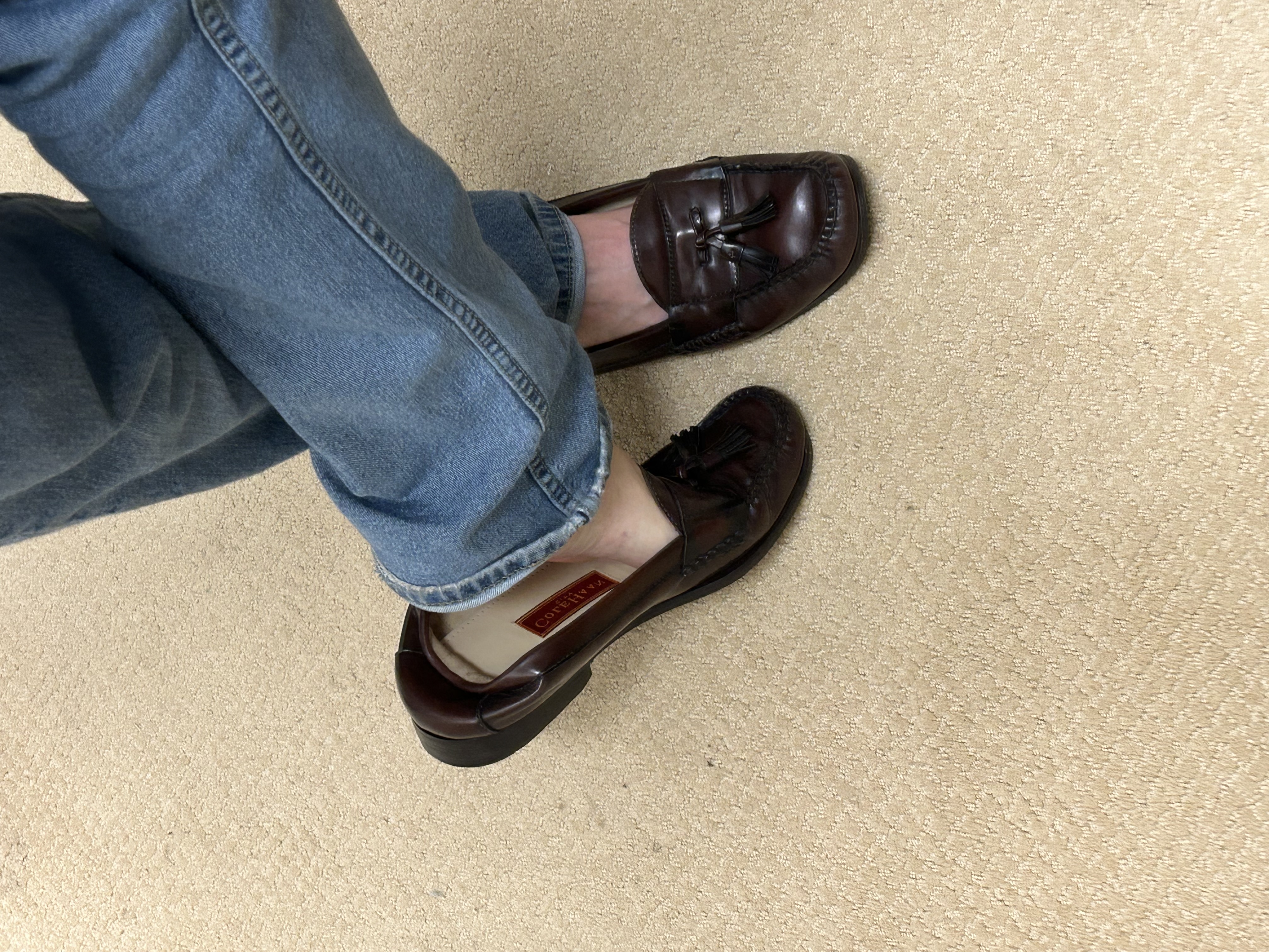 Dried out loafers