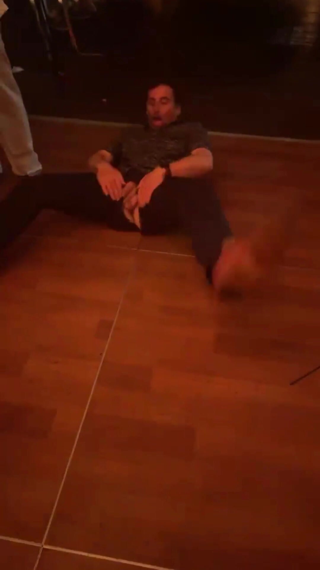 Dance floor cock pop out
