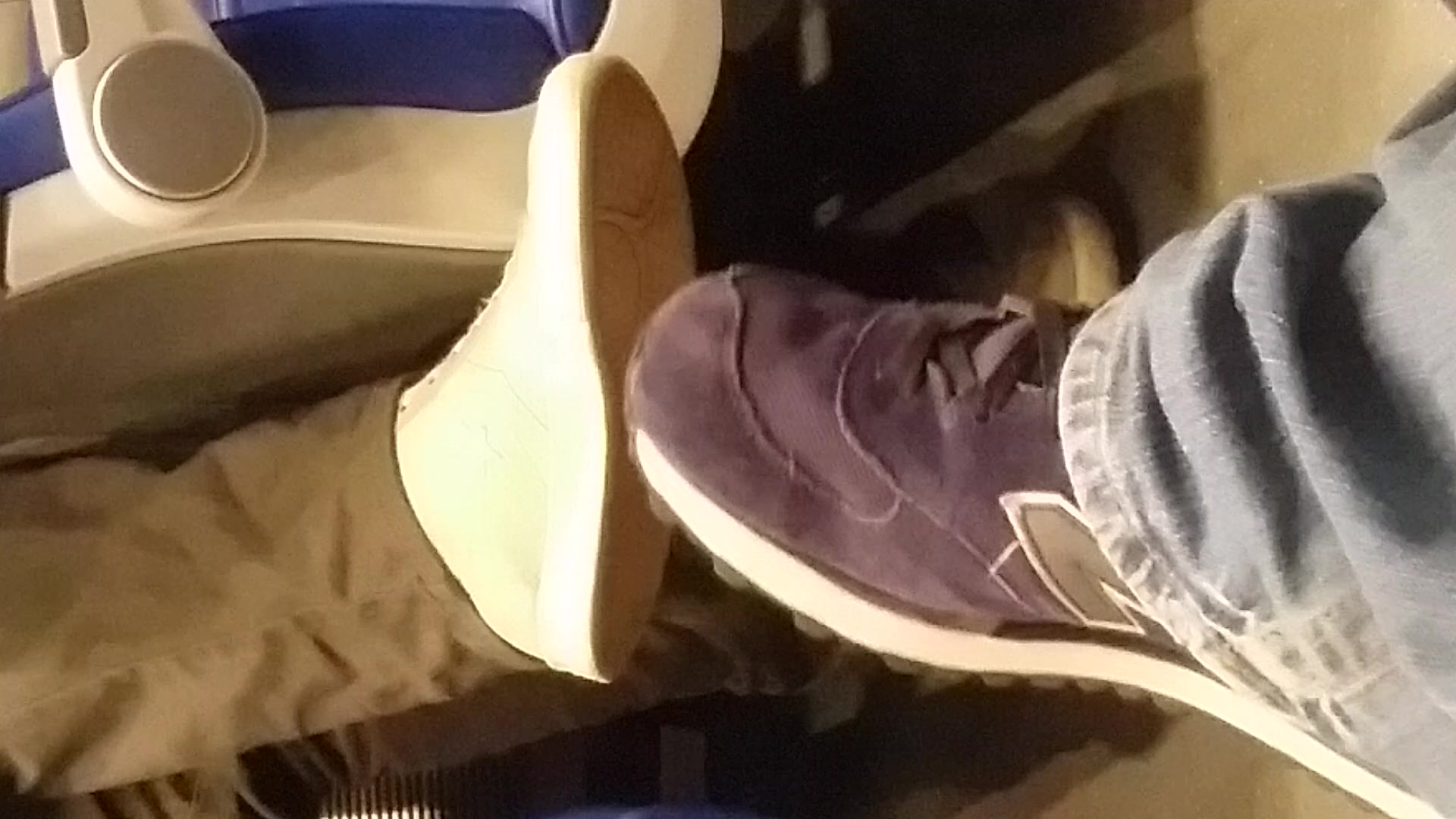 Spy Cam on the Train - Cub Bear Big Shoes