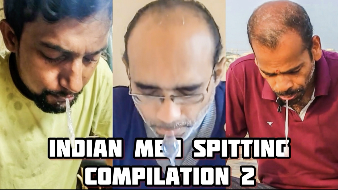 Indian Men Spitting Compilation 2 (teaser)