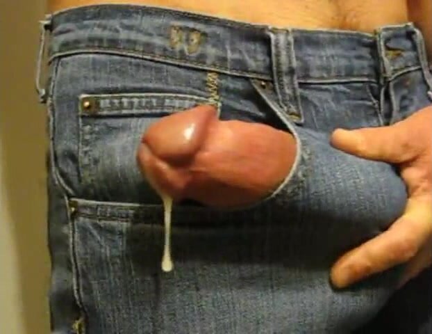 jean pocket cum