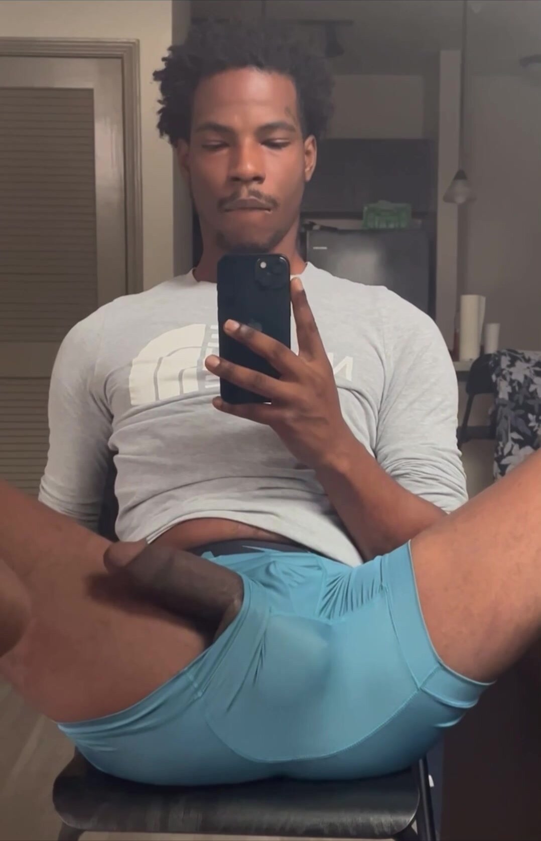 Verbal daddy teases with big dick and ass  (no cum)