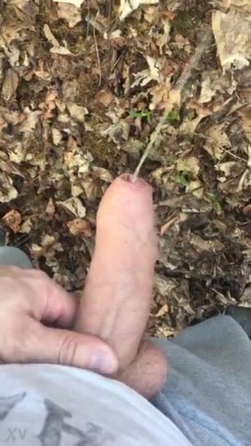 piss in the woods - video 3