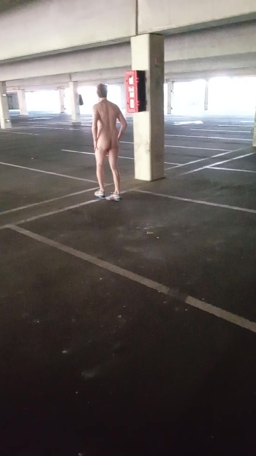 nude at the parking