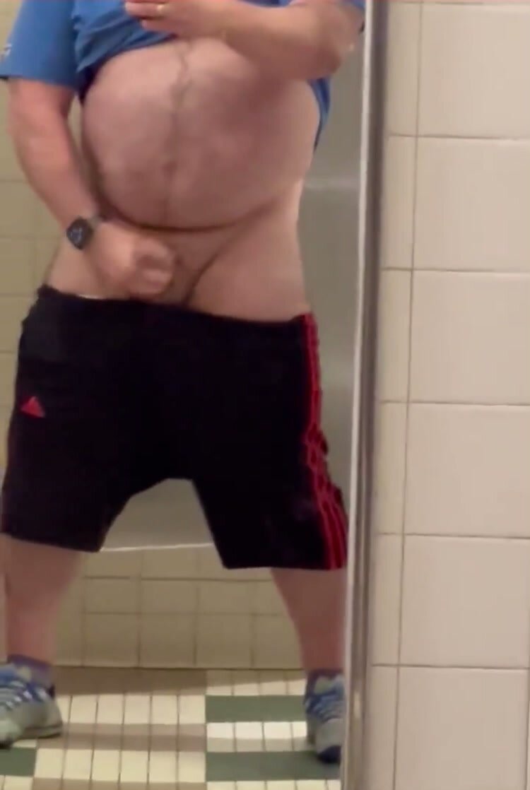 Public Bathroom Dad