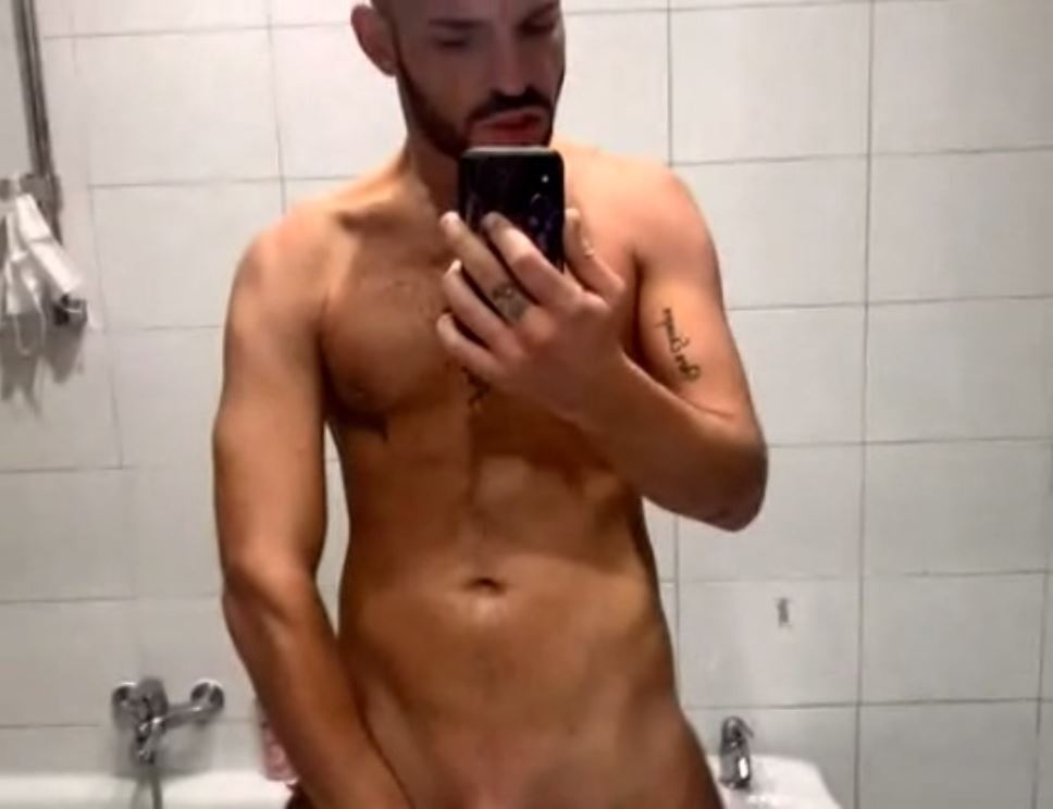 Exposed BAITED str8 CUMMING ON SINK for ME! (PREVIEW)