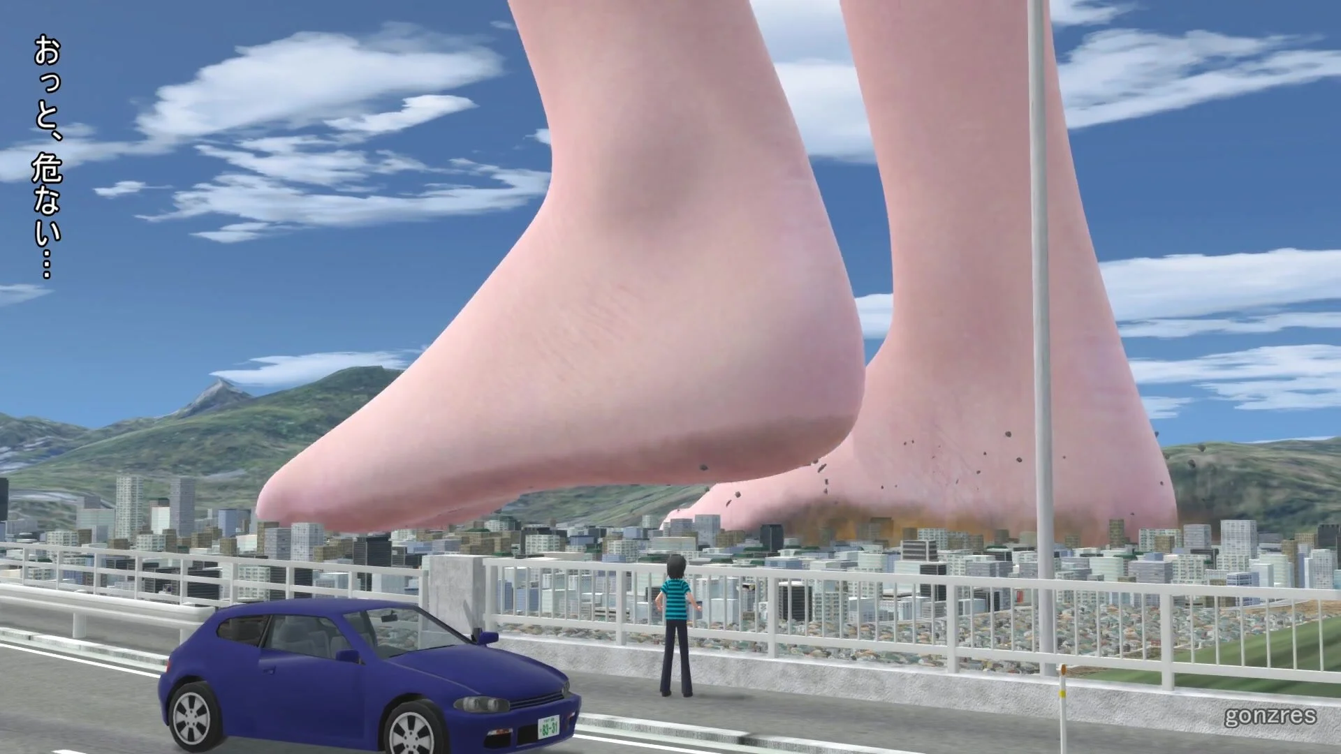 Giantess: Giantess ... barefeet - ThisVid.com