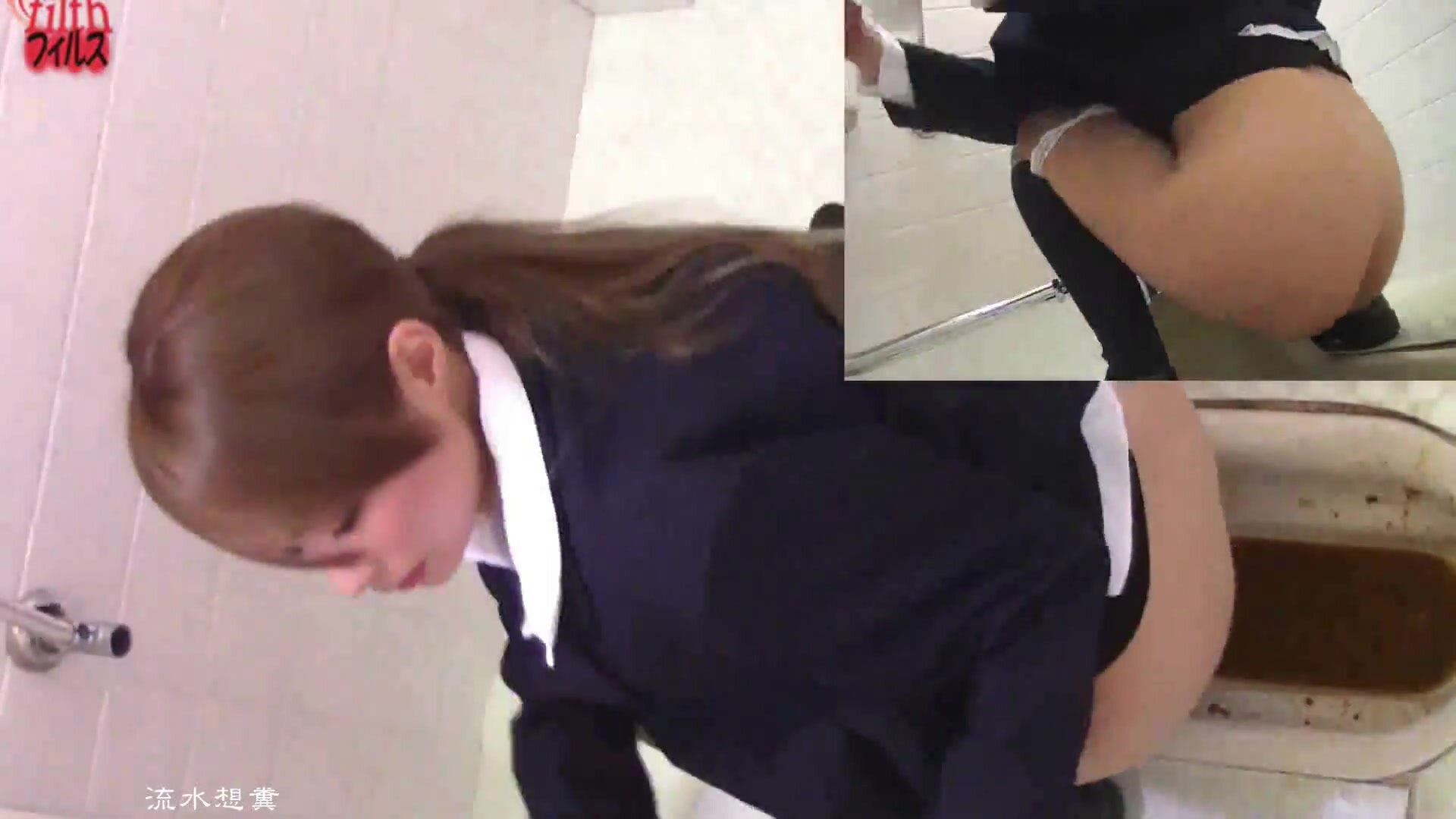 Japanese Schoolgirls Diarrhea Voyeur