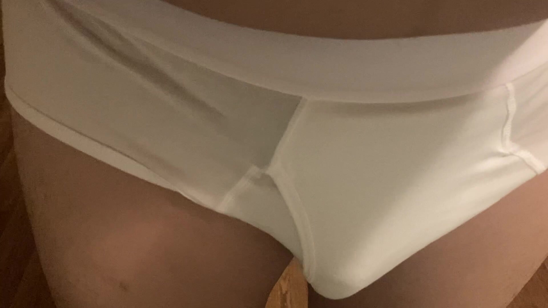 White Underwear fart 4