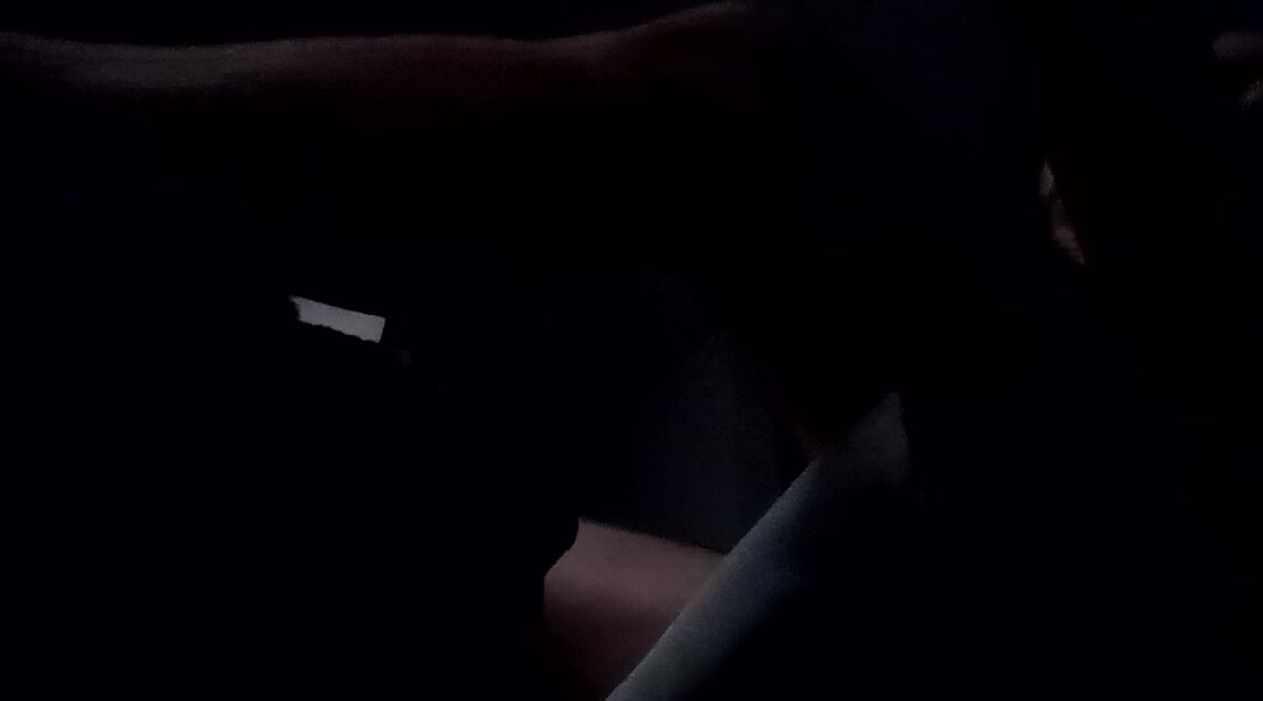 Stroking my greasy cock