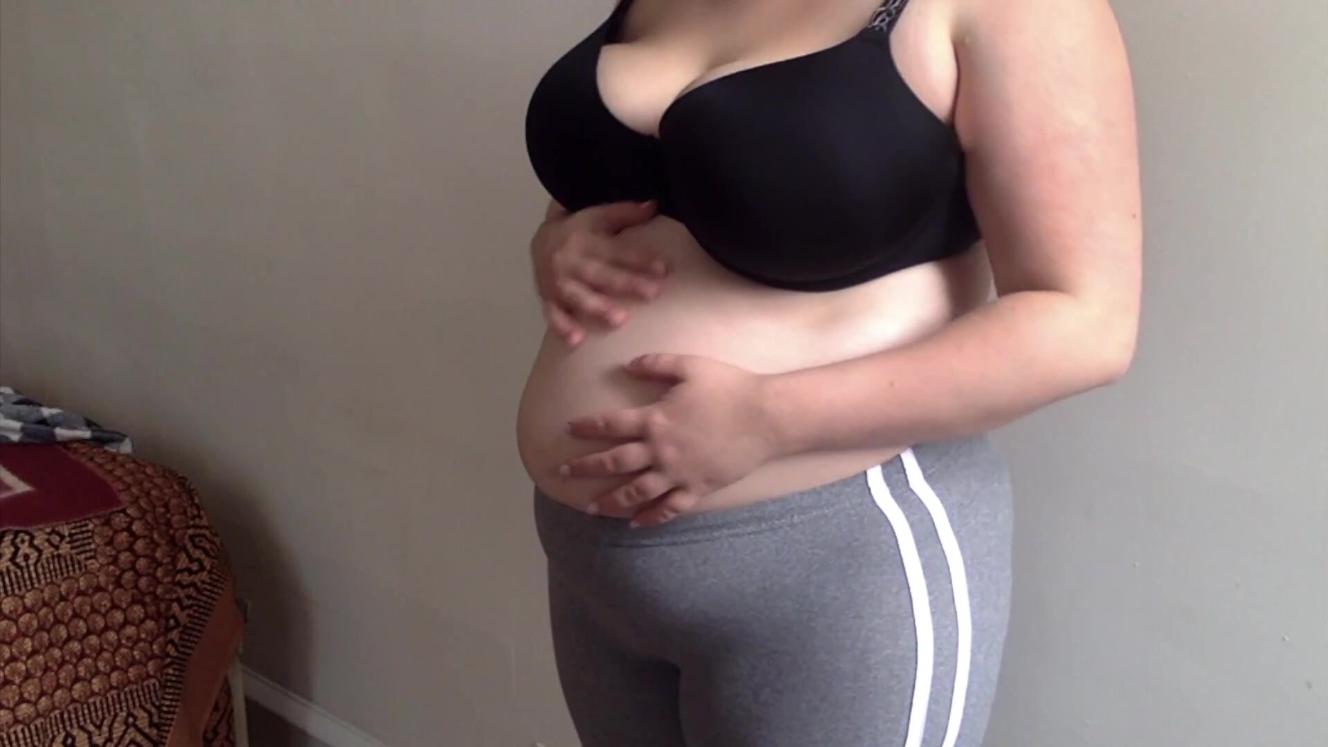 belly stuffing - video 24