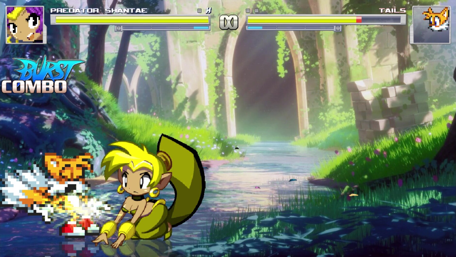 Mugenvore fart - Shantae VS tails
