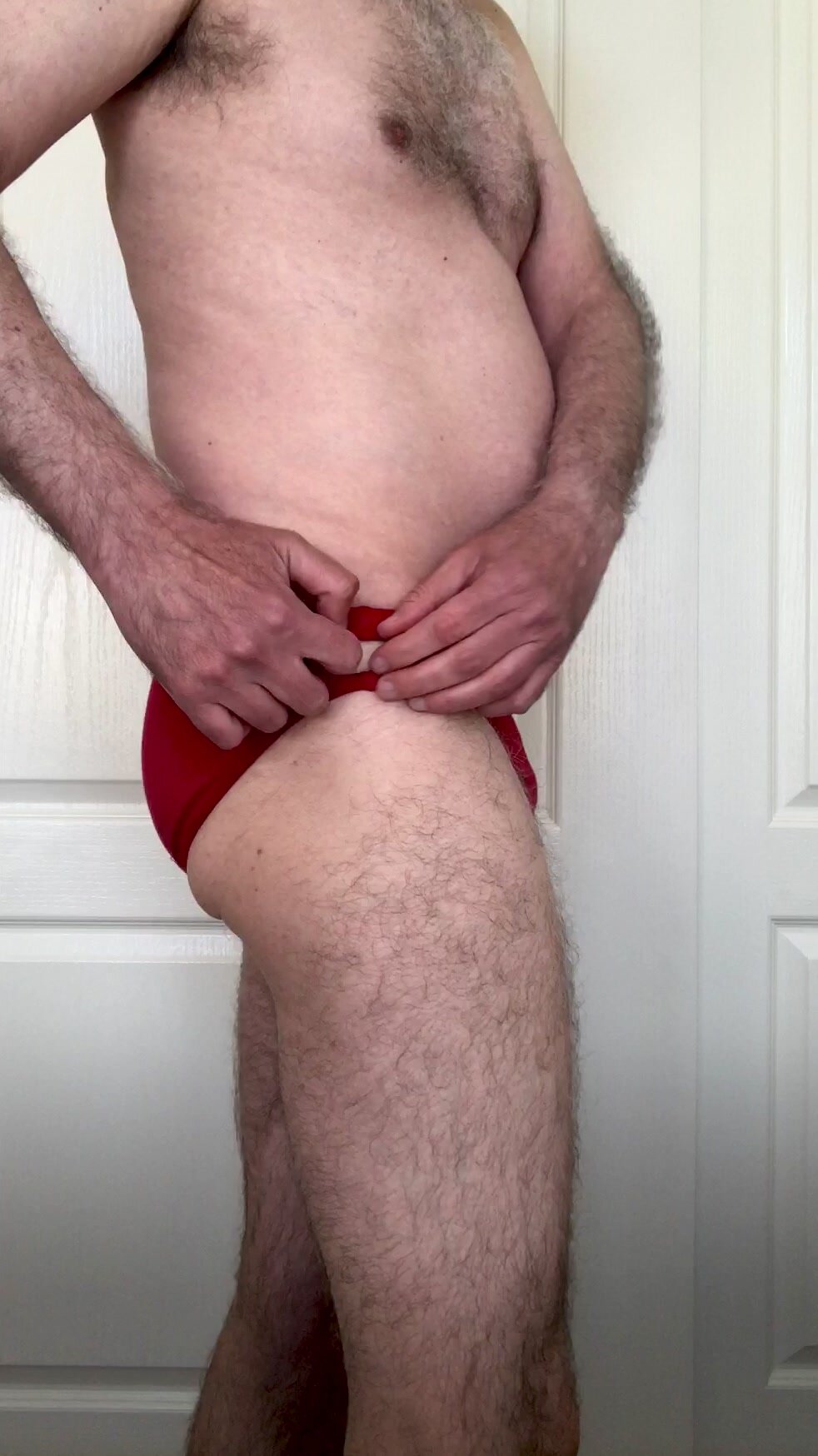 Destroying a pair of briefs