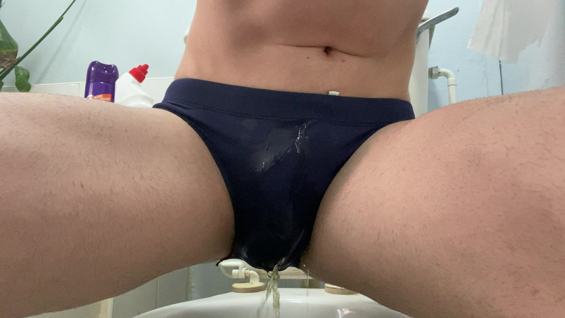 Pissing in my briefs - video 4
