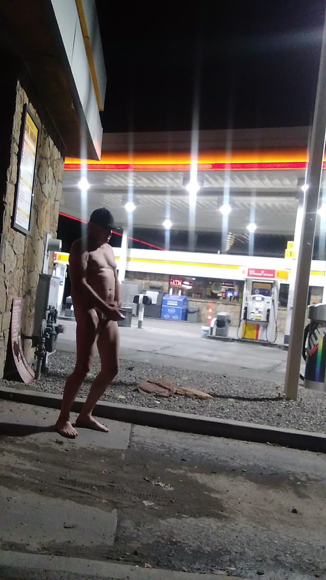 Perv At Gas Station