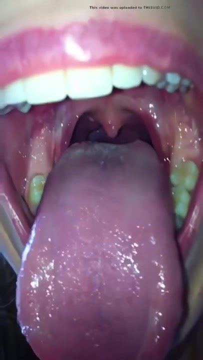 Girl tongue uvula (upscaled)