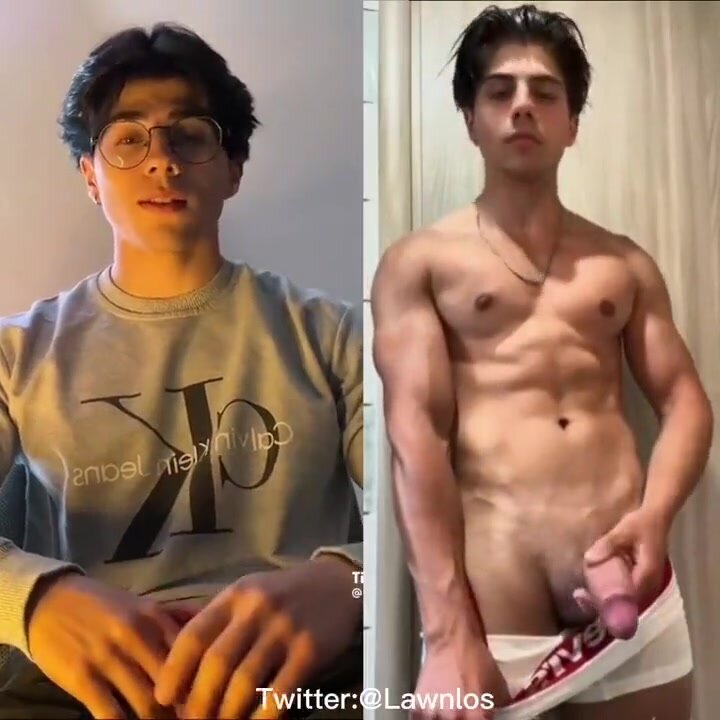 Hot Greek Guy with a curved dick
