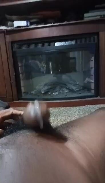 Black Cock Accidentally Shooting His Load