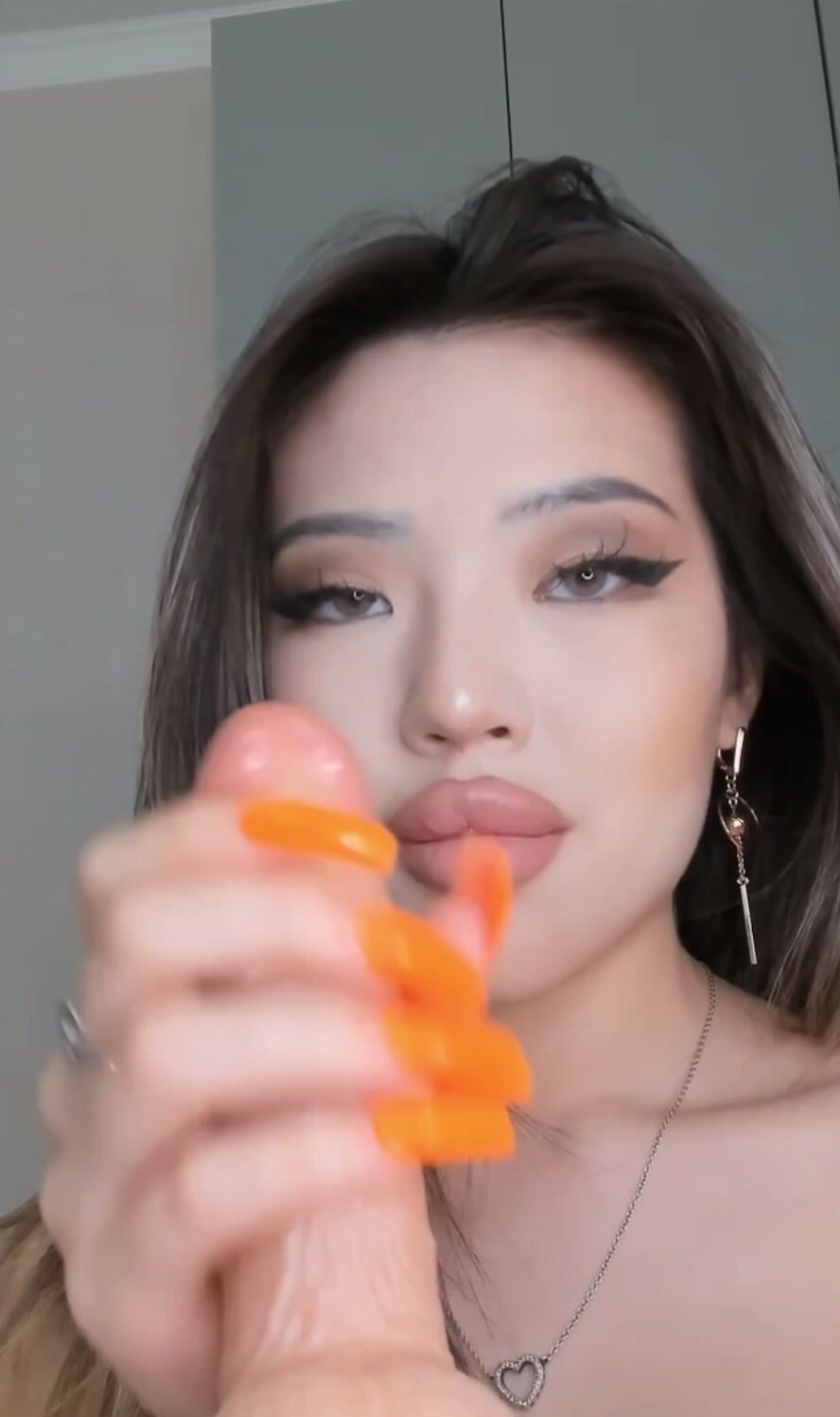 Asian with Perfect Lips