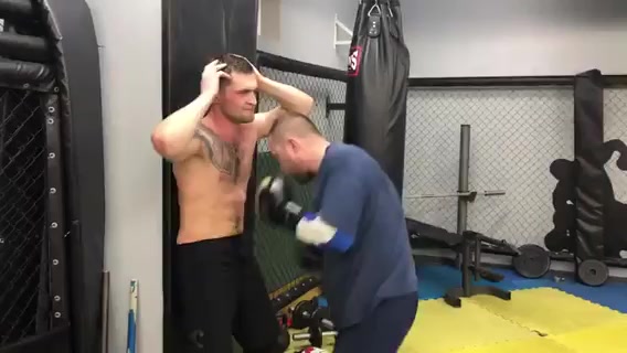 Guy punching