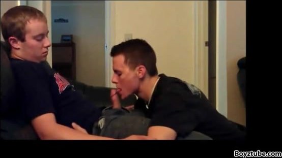 Blowing his boyfriend