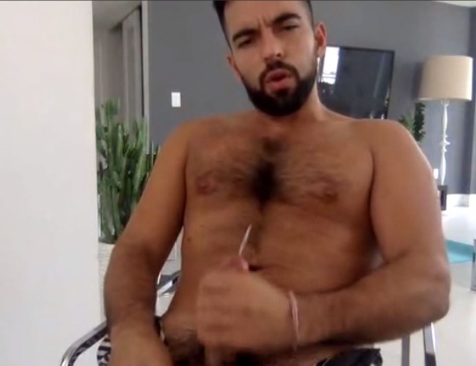 Exposed BAITED latino shows FEET and CUMS (Preview)