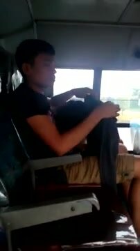 Caught Blowjob in Bus
