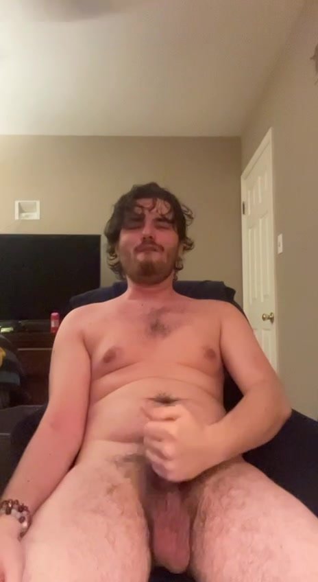 Small cock faggot goons on poppers and shows his ass