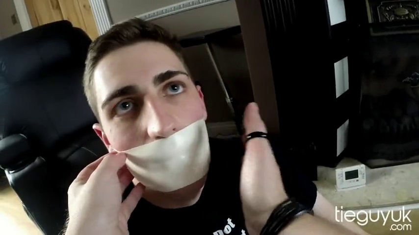 Guy Bound and Gagged