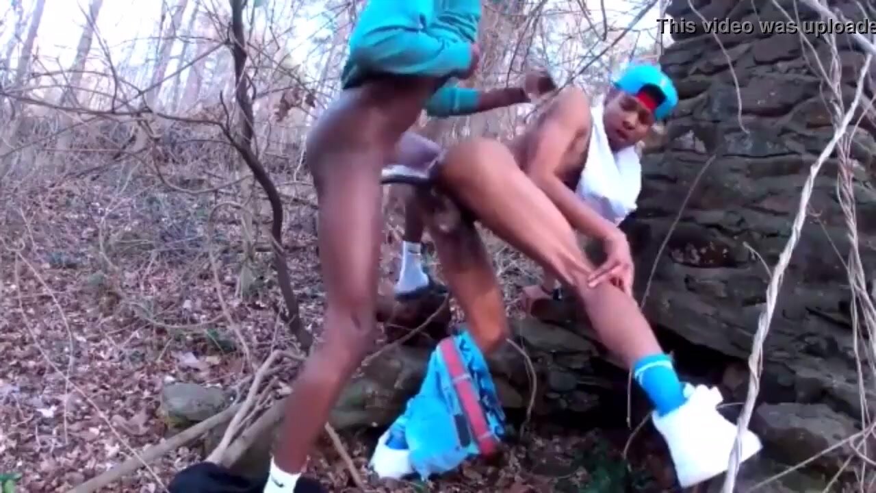 Black American Twink Fucked In The Woods