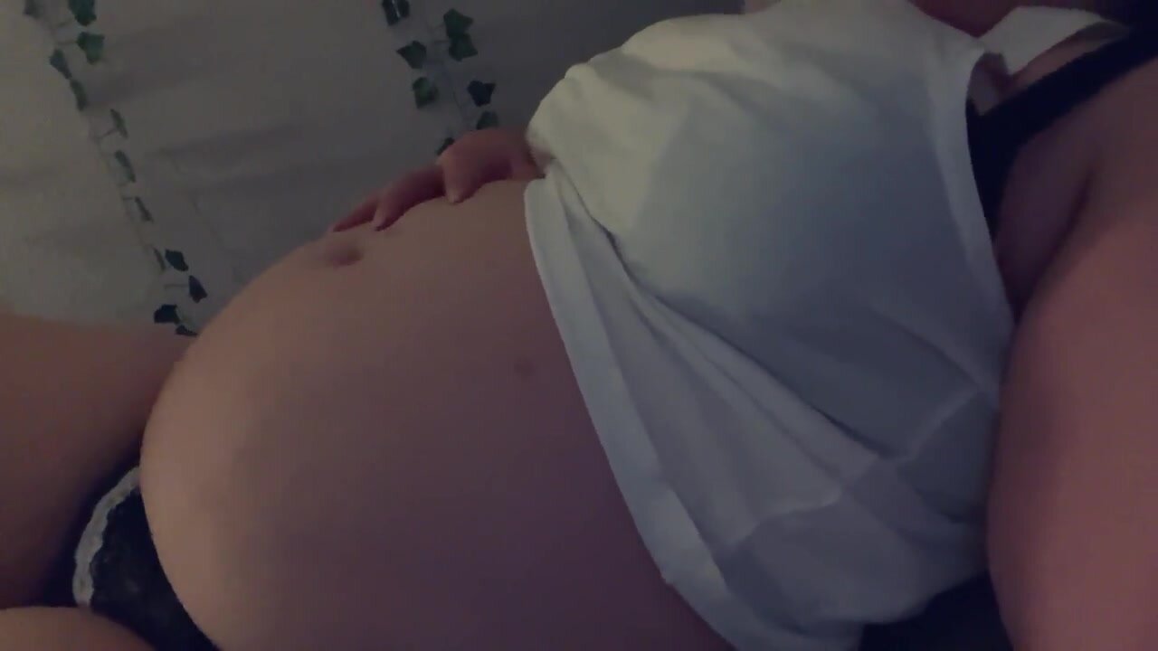 Bloated Babe Burping