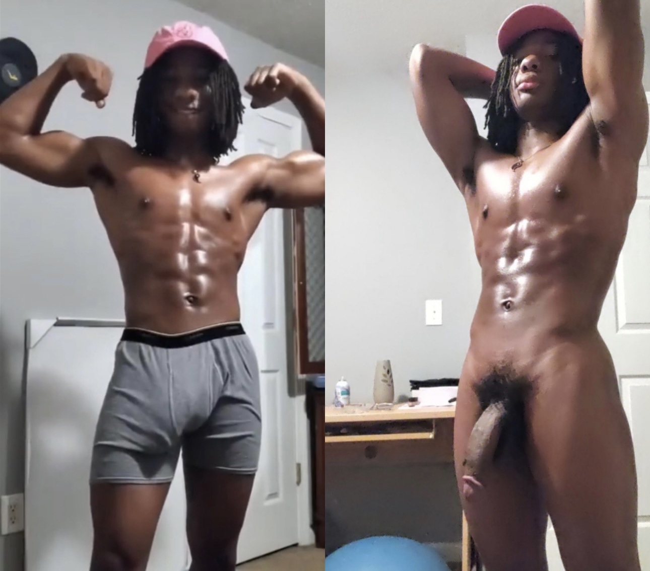 Black teen with a *BIG* dick