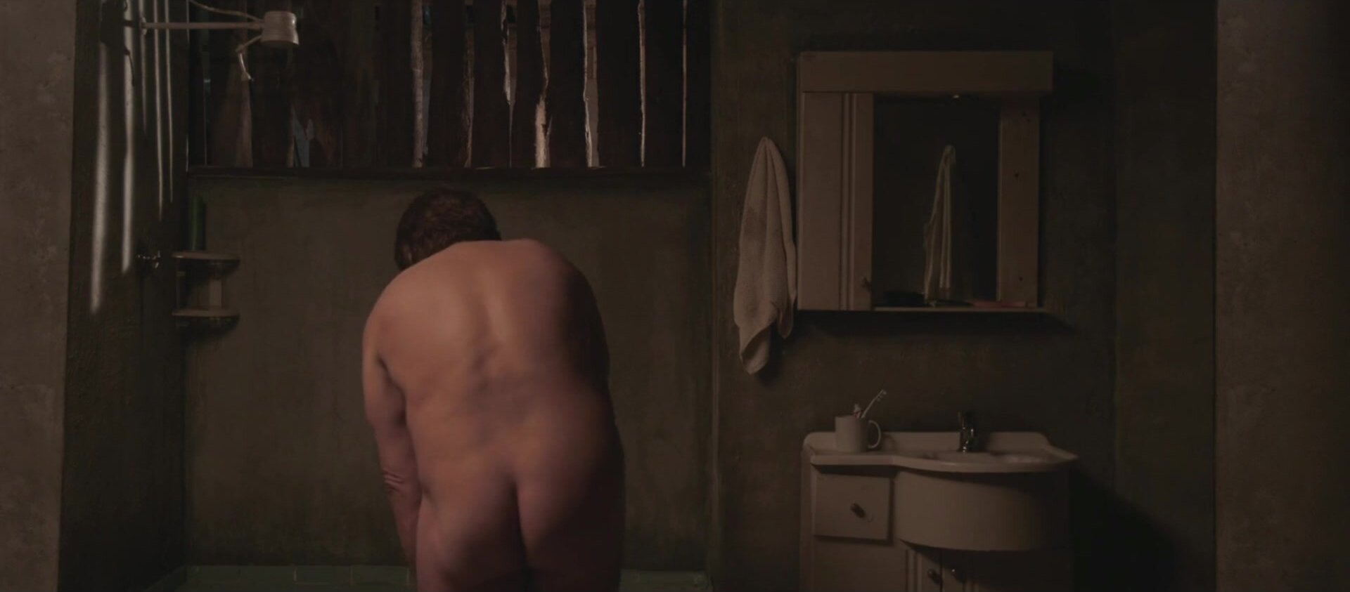 Actor Jackson Antunes shows his butt