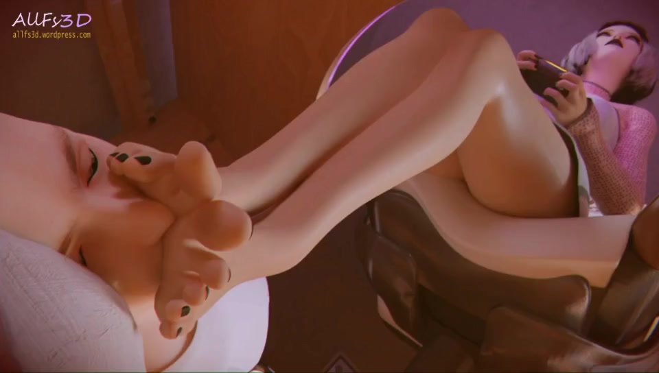 gamer's femdom footstool