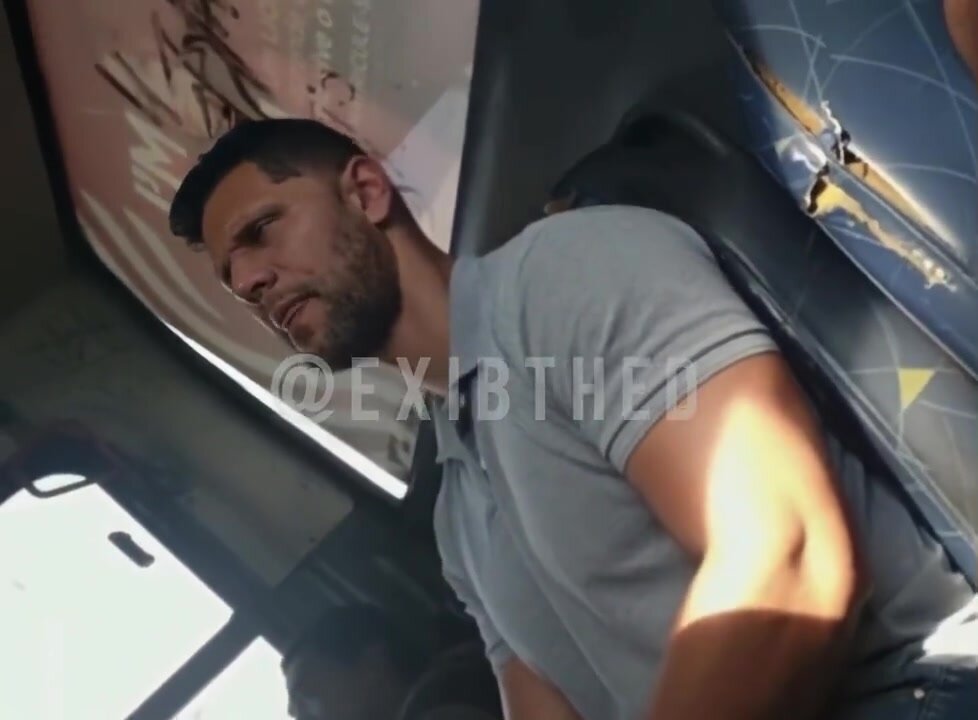 Flashing And Teasing The Guy On The Bus