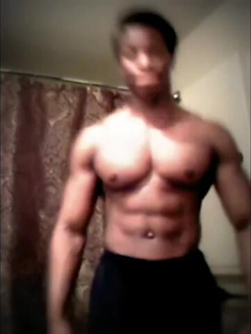 Young Black Muscle Boy 1
