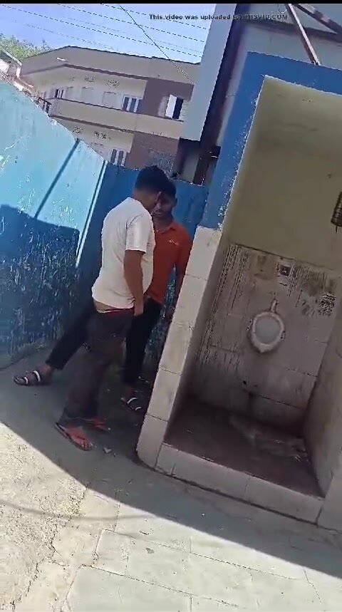 Indian gay urinal fuck