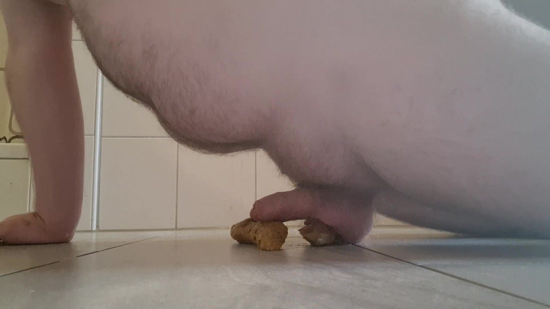 I had to feel this poop with my cock