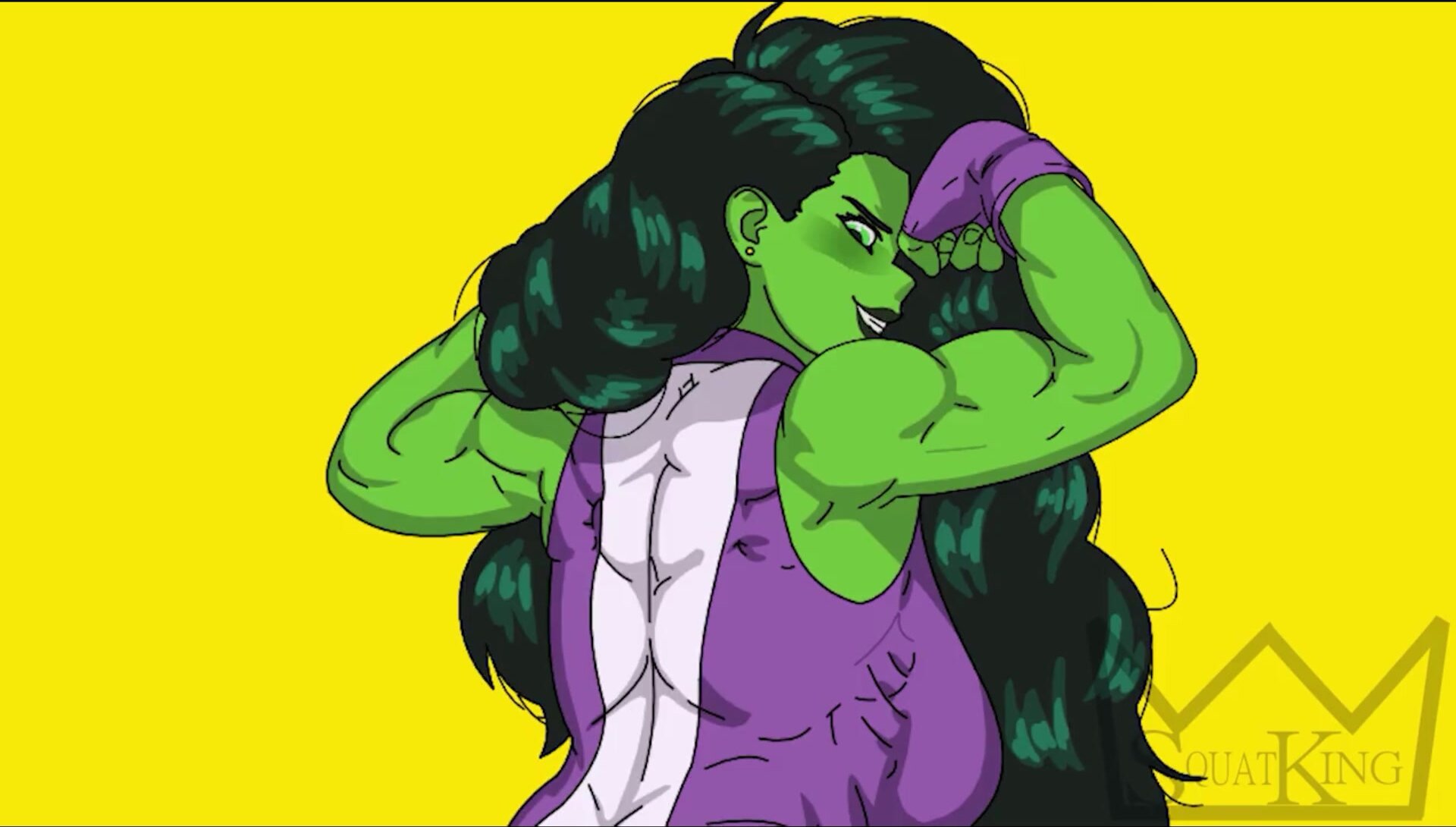 She-Hulk Squat