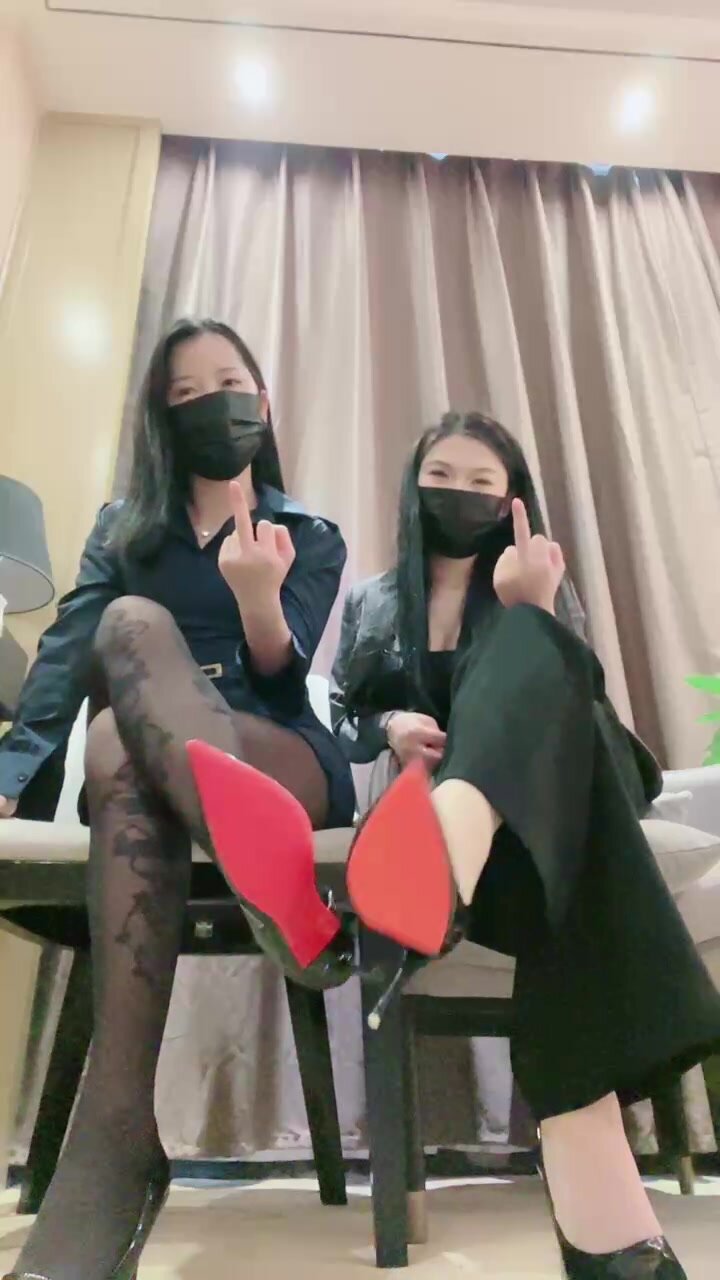 Chinese feet and stocking humiliation
