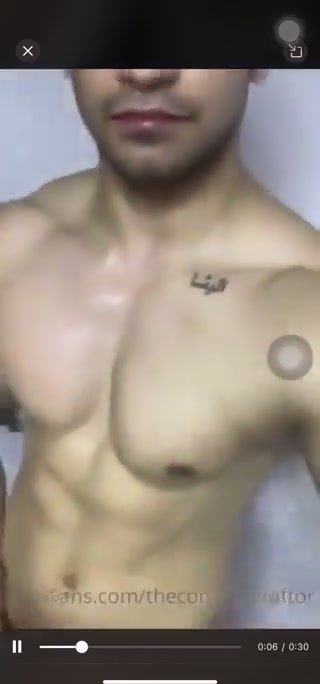 Hot indian guy showing off - video 3