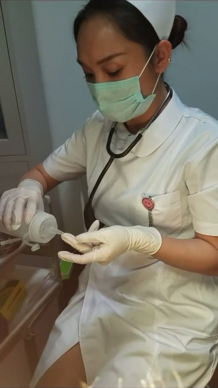 Asian Nurse Rectal Exam & Injection - ThisVid.com