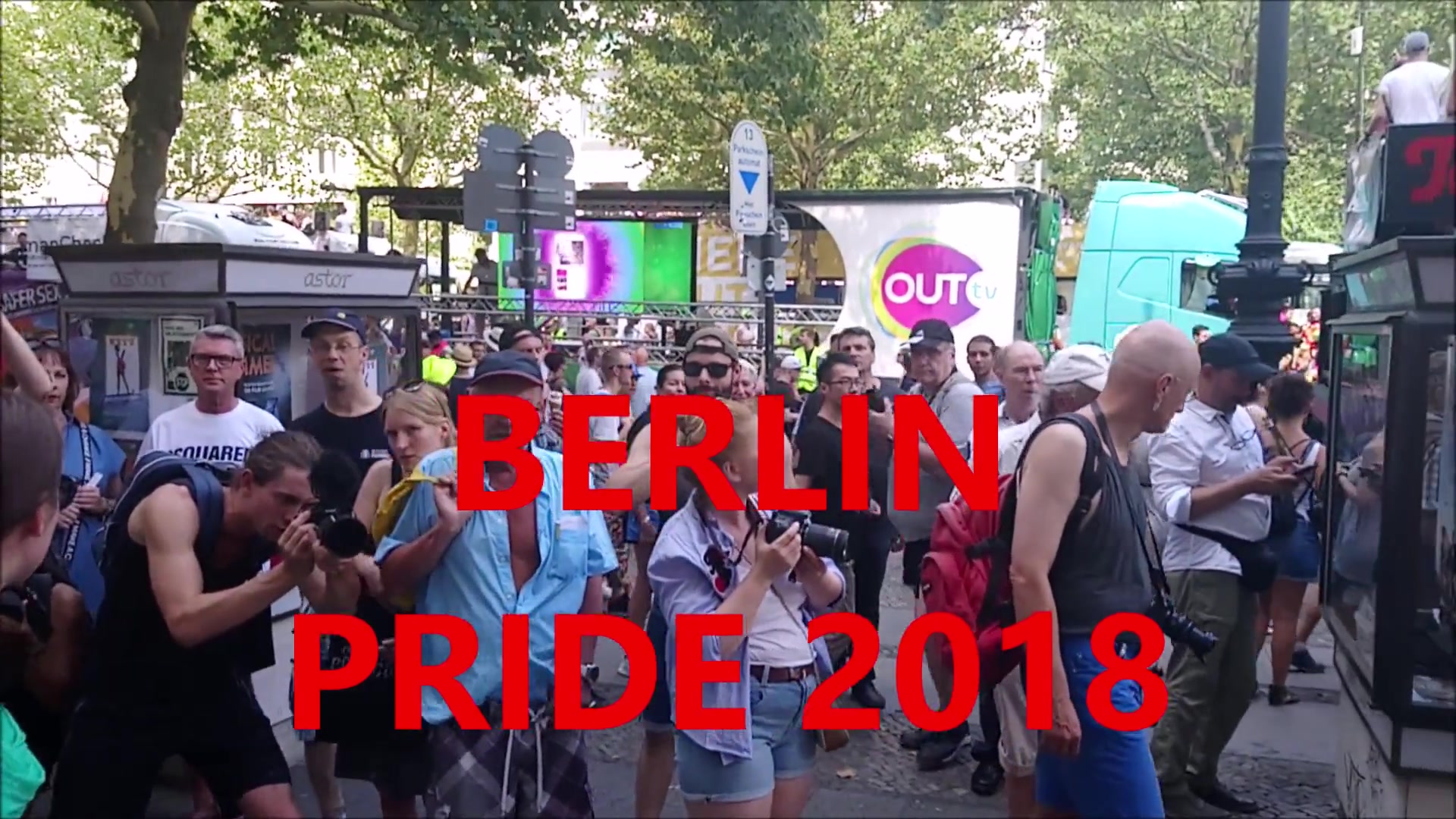 BERLIN PRIDE 2018 WITH NAKED MEN