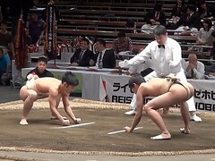 Students SUMO match with Gorgeous technique finish