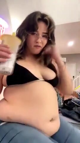 Beautiful belly play - video 2