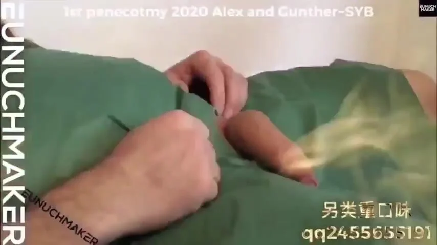 Eunuchmaker Gunther penis removal PART 1 sped up ThisVid com em  