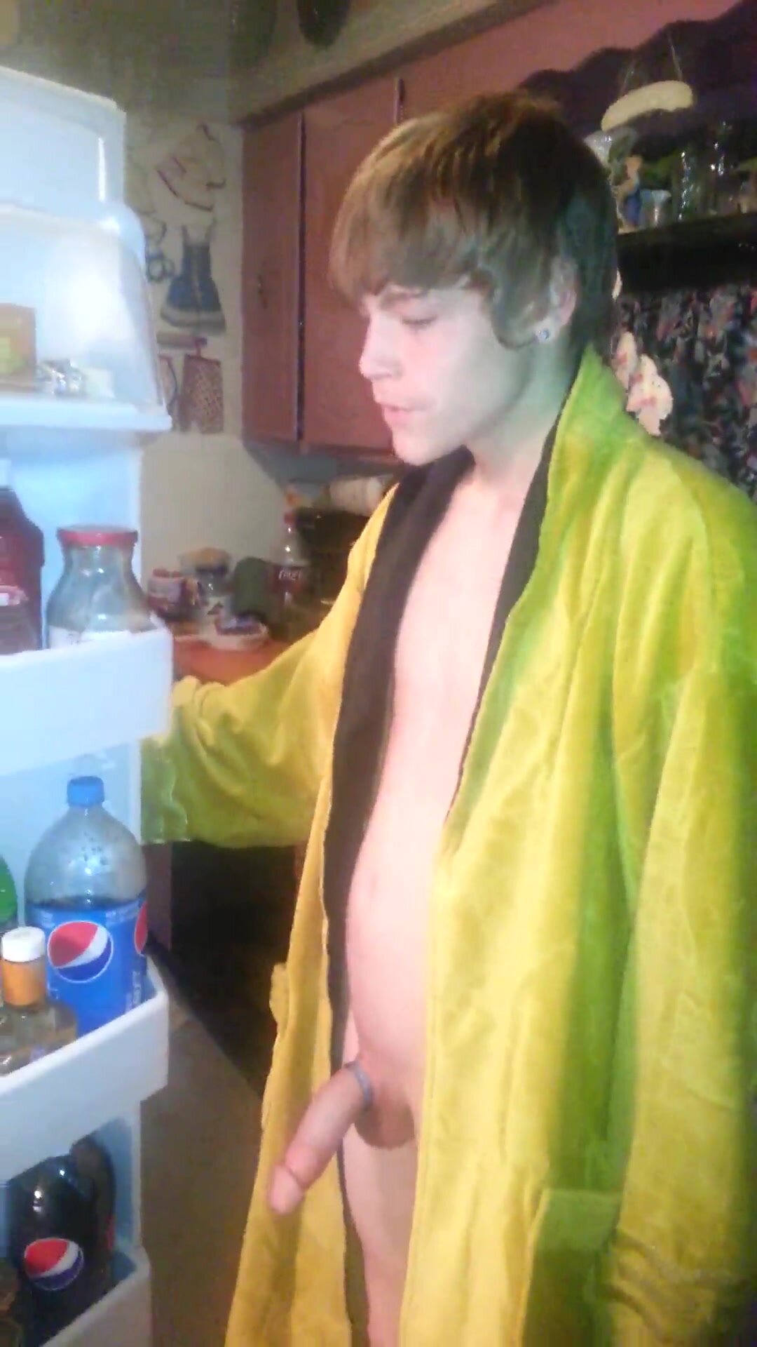 Fooling around naked
