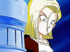 android 18 shits her pants